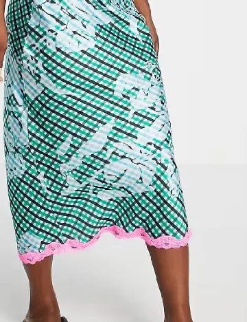 Fusta Top Shop, verde Verde