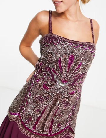 Rochie scurta ASOS, mov