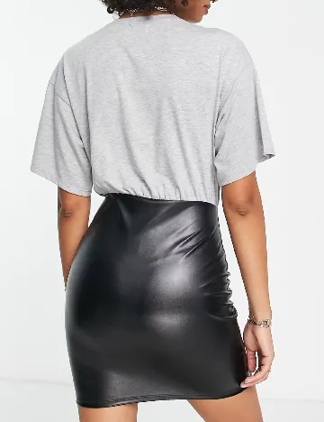 Rochie scurta ASOS, negru Negru