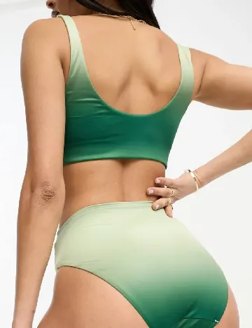 Chilot de  baie LINDEX, verde Verde