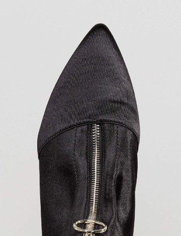 Botine Stradivarius, negru