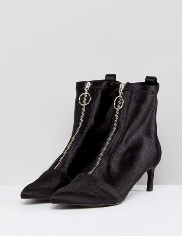 Botine Stradivarius, negru