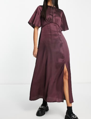 Rochie medie Influence, pruna