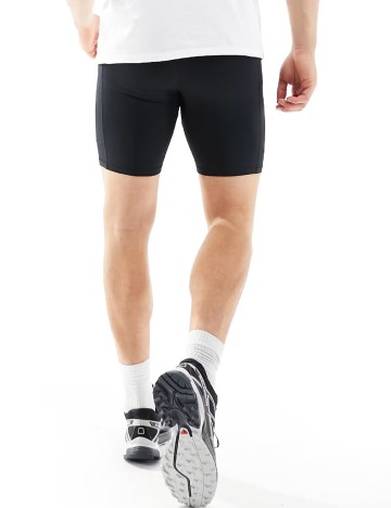 Pantaloni scurti ASOS, negru