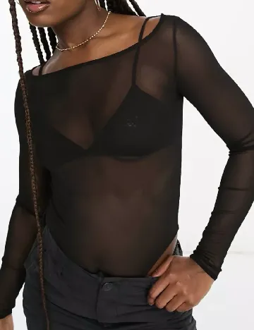 Body Pull&Bear, negru Negru