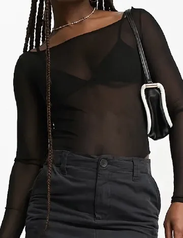 Body Pull&Bear, negru Negru
