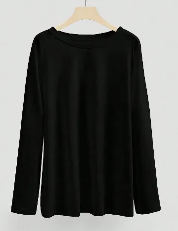 Bluza SHEIN CURVE, negru Negru