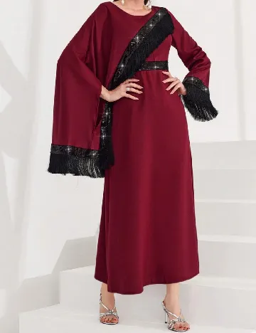 Rochie lunga SHEIN, visiniu Rosu