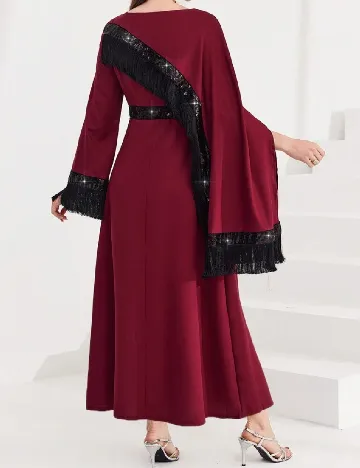 Rochie lunga SHEIN, visiniu Rosu