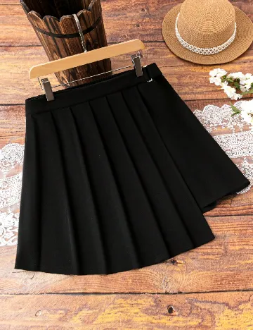 Fusta SHEIN CURVE, negru Negru