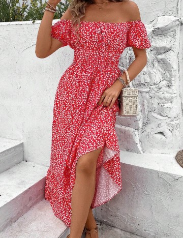 Rochie lunga SHEIN, rosu