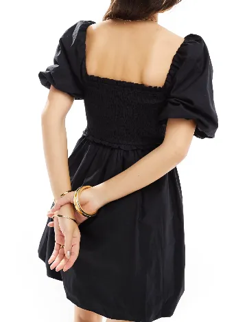 Rochie scurta Miss Selfridge, negru Negru