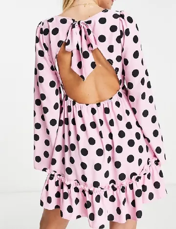 Rochie scurta Miss Selfridge, roz Roz