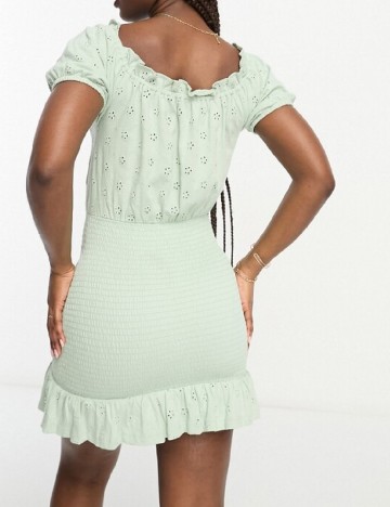 Rochie scurta ASOS, verde