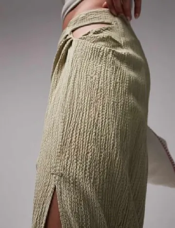 Fusta Top Shop, verde Verde