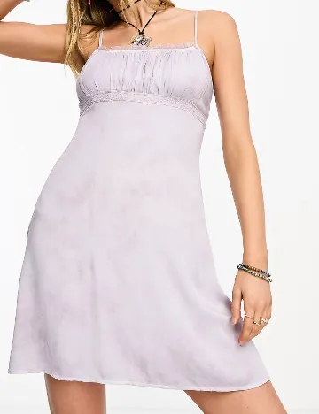 Rochie scurta COLLUSION, lila Mov