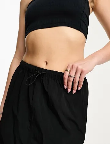 Fusta Weekday, negru Negru