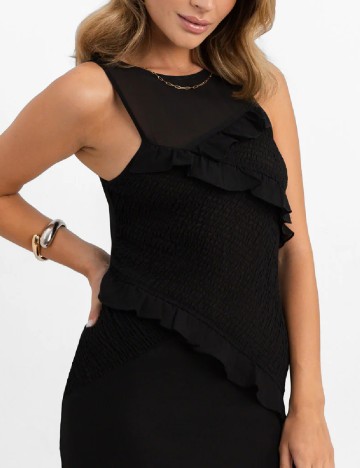 Rochie medie ASOS, negru