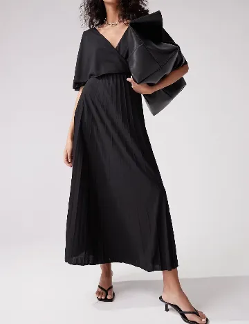 Rochie lunga ASOS, negru Negru