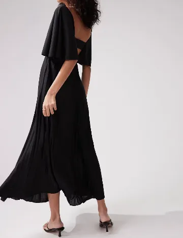 Rochie lunga ASOS, negru Negru