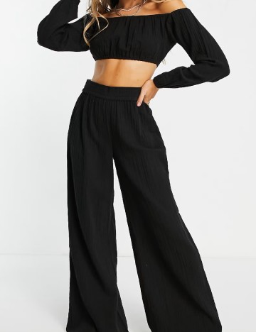 Top ASOS, negru