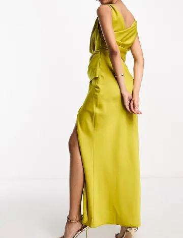 Rochie lunga ASOS, verde Verde