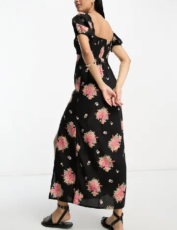 Rochie lunga ASOS, negru Negru