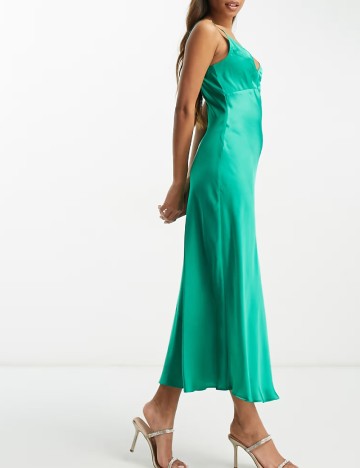 Rochie lunga ASOS, verde
