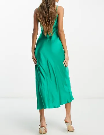 Rochie lunga ASOS, verde Verde