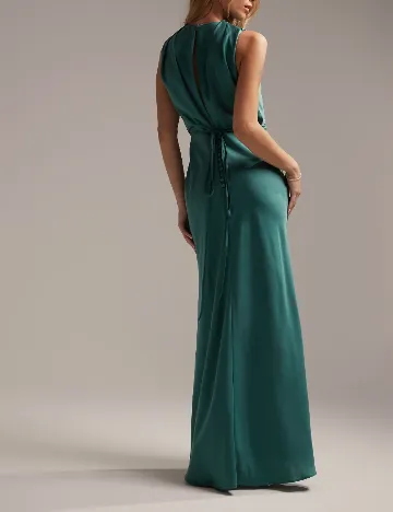 Rochie lunga ASOS, verde Verde