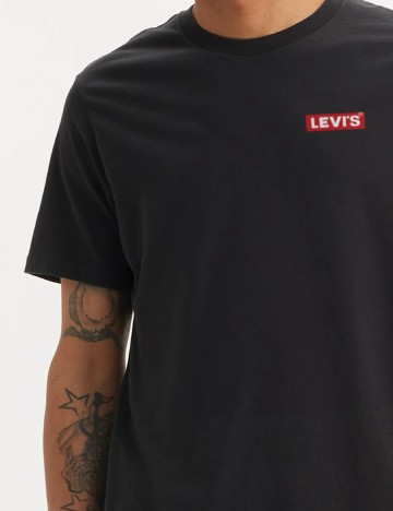 Set Tricouri 2 bucati Levi S, alb/negru