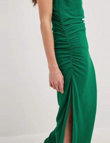 Rochie lunga NA-KD, verde