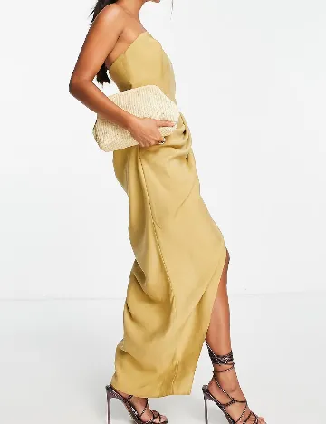 Rochie lunga ASOS, crem Crem