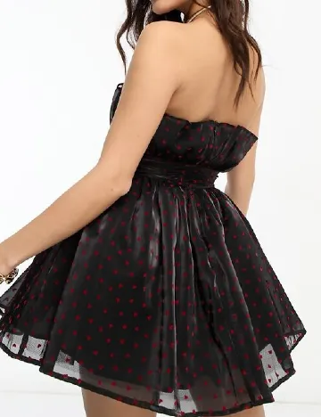 Rochie scurta Collective The Label, negru Negru