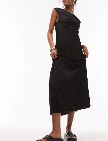 Rochie lunga Top Shop, negru Negru