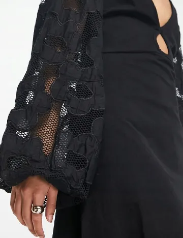 Rochie scurta ASOS, negru Negru
