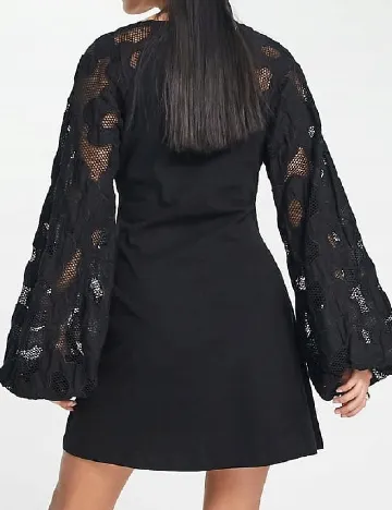 Rochie scurta ASOS, negru Negru