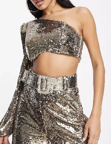 Top ASOS, auriu Galben