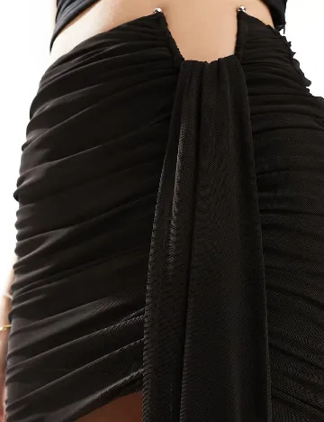Fusta ASOS, negru Negru