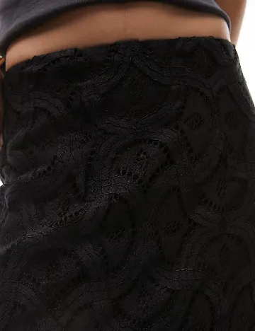 Fusta Top Shop, negru Negru