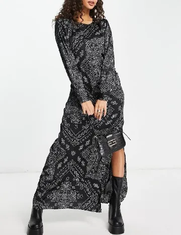 Rochie lunga Vero Moda, negru Negru