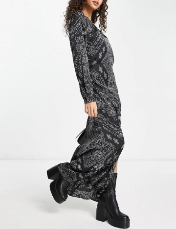 Rochie lunga Vero Moda, negru