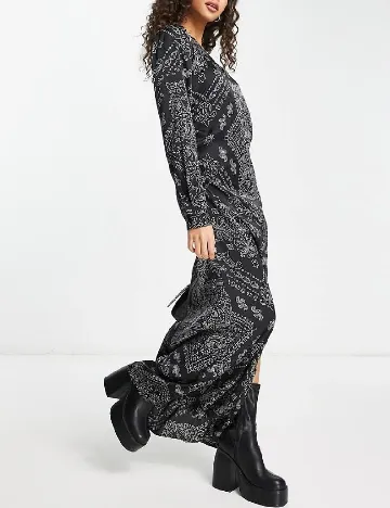 Rochie lunga Vero Moda, negru Negru