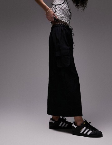 Fusta Top Shop, negru