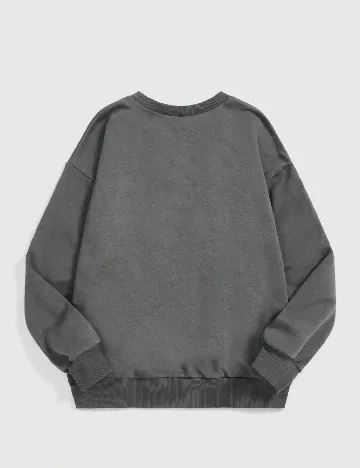Bluza Romwe, gri Gri