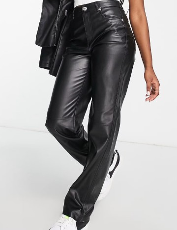 Pantaloni Bershka, negru