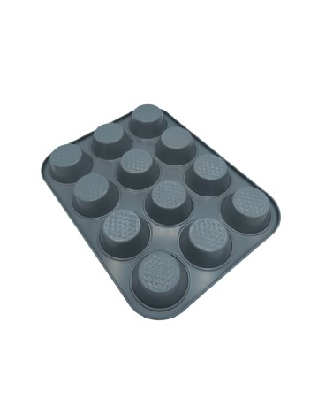Tava pentru briose Green Chef, gri