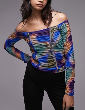 Bluza Top Shop, mix culori