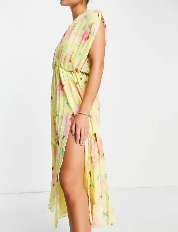 Rochie medie ASOS, galben Galben