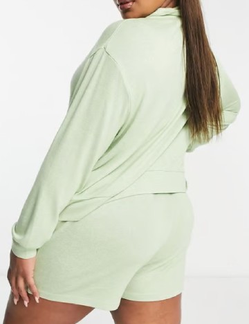 Pijama ASOS Curve, verde